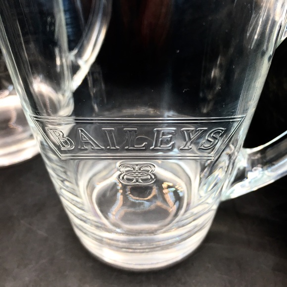 Bailey's Irish Cream Glass Mugs Set of 2 - Picture 4 of 7